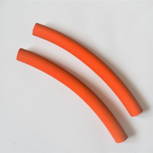 Vroubkovaná hadice na padáky, oranžove, PAV