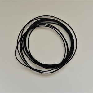 Elektrický kabel s lepeným opletením 1,5 mm, černy, 1m, Jawa, ČZ