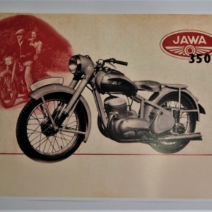 Plakát - Jawa 350