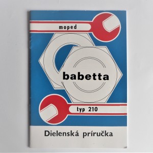 Dílenská příručka Jawa 50 typ 210 BABETTA - formát A4 J.SLOVÁK, 32 stran