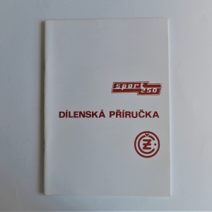 Podręcznik warsztatowy CZ 471 - J.CZESKI, format A4, 53 stron