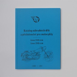 Katalog náhradních dílů JAWA 250/250 Pérák - formát A5, J.ČESKÝ, 116 stran