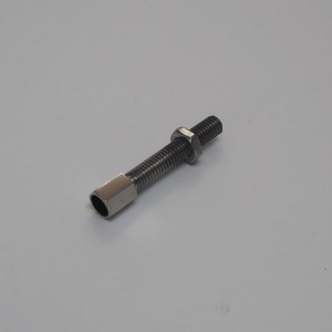 Šroub nastavování lanka s maticí, nerez/leštěný, M6 x 35 mm, Jawa, ČZ