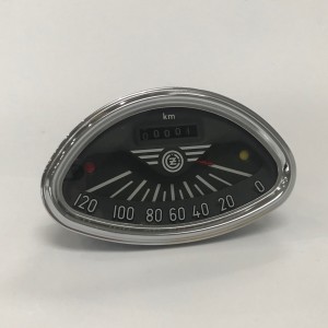 Tachometer 120 km/h, ČZ