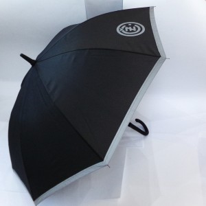 Deštník, černý, s logem  ČZ
