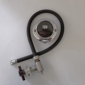Tachometer 0-120 km/h s pastorkem náhonu, Jawa 175/250 Speciál