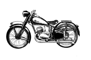 ČZ 125 C  [1950-1953]