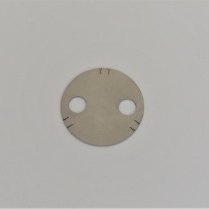 Bottom cover for amperemeter, stainless, Jawa, CZ