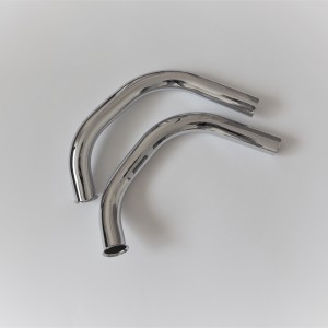 Exhaust pippes, chrome, CZ 471/472 , 250-350