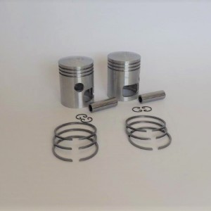 Pistons set 58,00 mm x 15 mm, Jawa 350