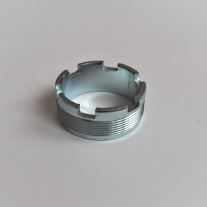 Nut for exhaust pipe, zinc, Jawa 350/634