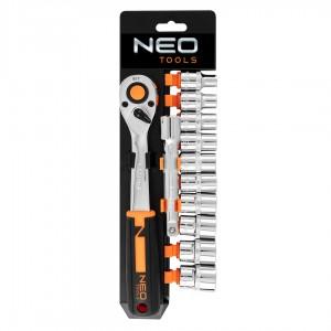 Sada nástrčných klíčů 1/2&amp;quot;, 12 kusů, CrV