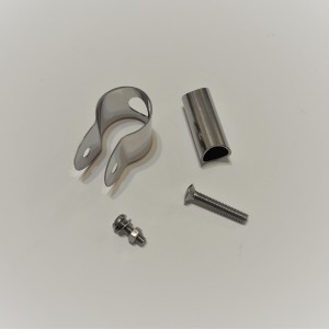 Holder for sidecar handrail, stainless steel/polished, VELOREX 560, 561