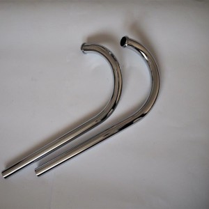 Exhaust pippes chrome Jawa 250 Perak