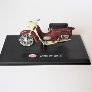 Model motocykla Jawa 50 typ 20 (kolor czerwony ciemny)