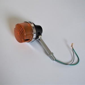 Turn signal, orange, long tube, Jawa 634-640