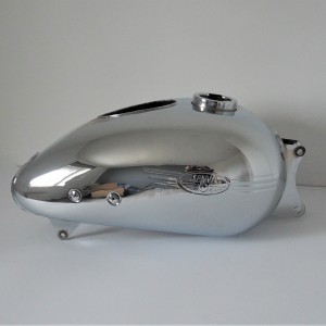 Petrol tank, replica, Jawa 500 OHC