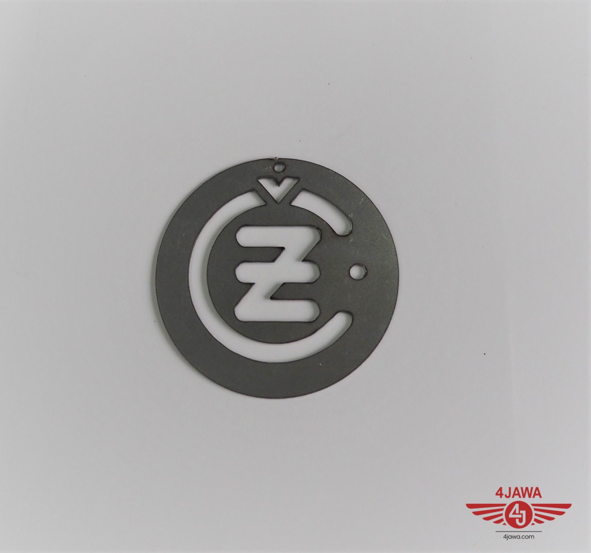 Logo CZ, 60 mm, stal nierdzewna | Hurtownia i Sklep z
