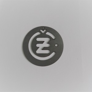 Logo CZ, 60 mm, stainless