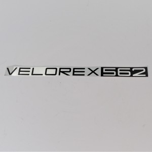 Aufkleber, VELOREX 562, 24x2cm, Velorex 562