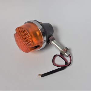 Turn signal, orange, short tube, Jawa 634-640