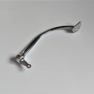 Brake pedal, chrome, Jawa 500 OHC 00, 01