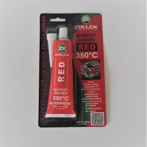 Dichtmittel für Motoren und Getriebe, rot, 85g, 350C, Zollex