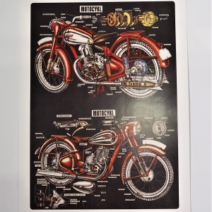 Poster - Motorrad Jawa