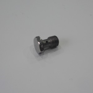 Holendro screw, small hole, M12x1,5x20, stainless steel, polished, Jawa 500 OHC