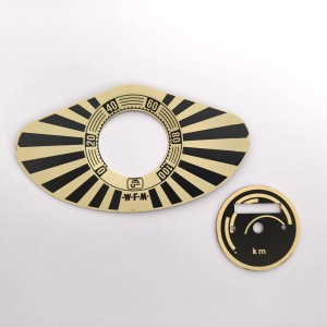 Speedometer plate WFM OSA 0-100 km/h