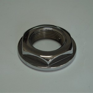 Nut for rear chainwheel  chrom, 250/350 Perak