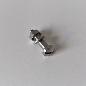 Screw for Handlebar lever, stainless steel, non-polished, Jawa, CZ