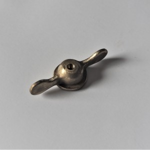 Wingnut for front fork, raw, brass, Jawa 250 Special, Duplex Block