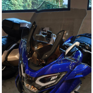 Clear front windshield for JD 750 Touring with JAWA logo