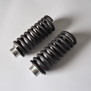 Rear shock absorber springs with handles, 135 mm, 2 pcs, Jawa 250/350 Perak