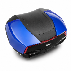 Rear top case 58 liters with adapter and passenger backrest – set