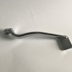 Brake pedal, chrome, Jawa 634-640