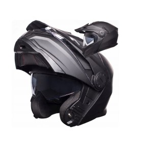Výklopná helma HORN Multi Tour ECE 22.06 se sluneční clonou, interkomem a Pinlockem XS (53-54cm)