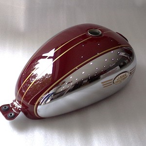 Der Kraftstofftank, Jawa 350 CL