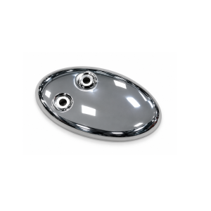 Verchromte Abdeckung, links – JAWA 350 CL