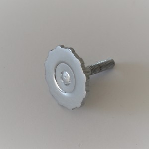 Screw for side cover, chrome, Jawa 634, 638, 639