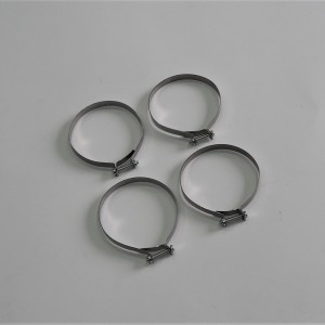 Dust cover clips for front fork, 4 pieces, Jawa 634