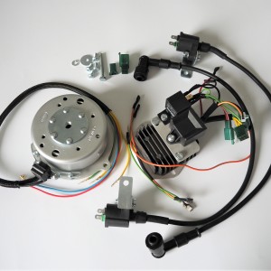 Electronic ignition GEMO® - D04 12V twin cylinder,  Jawa,CZ 350 632,638, 639,640