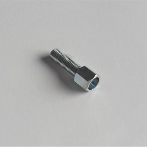 Kabeleinstellschraube zum Vergaser, M6/0,75x17 mm, AMAL, Zink, Jawa, CZ