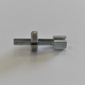 Cable setting screw with nut, zink, M6x40mm, Jawa, CZ