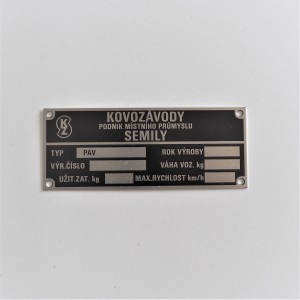 Type label, PAV