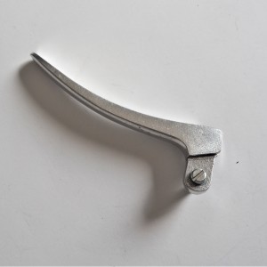 Lever for handlebar, aluminum, not polished - left Jawa, CZ