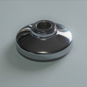 Cover for front wheel bearing, chrome, Jawa Perak