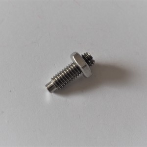 Screw of clutch with a nut, stainless, Jawa 50
