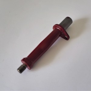 Footrest tube, left, red lacquer, Jawa 250 Perak